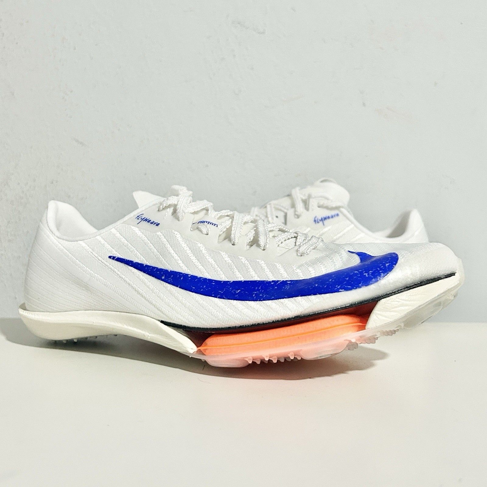 Nike Air Zoom Maxfly 2 “Blueprint Pack" Men's Size 6.5-10 White Track Spikes
